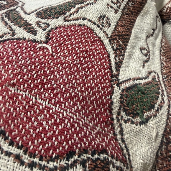 Friendship Themed Tapestry Blanket by Dicksons 49”x68” - Picture 4 of 6